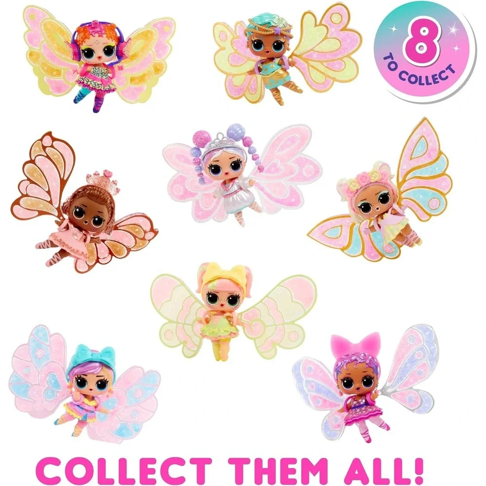 L.O.L. Surprise! Fairies Tots Dolls with Make-Your-Own Fairy Wings